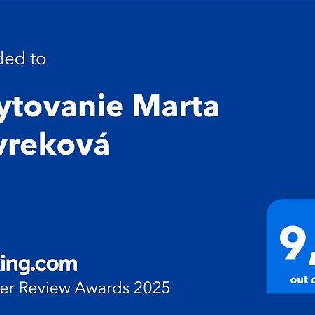 Ubytovanie Marta Vavreková Habovka Exterior foto